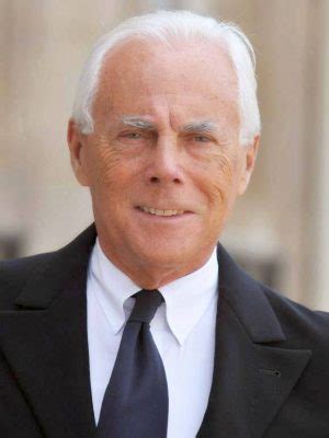 armani diseñador biografia|giorgio armani edad.